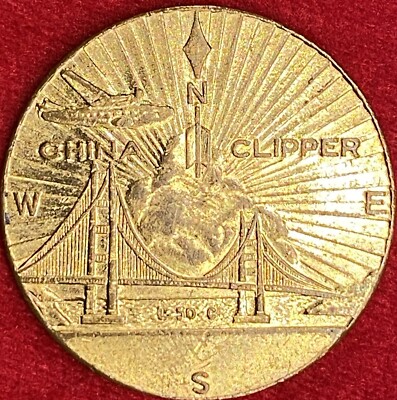 1939 **GOLDEN GATE INTERNATIONAL EXPOSITION** SAN FRANCISCO CHINA