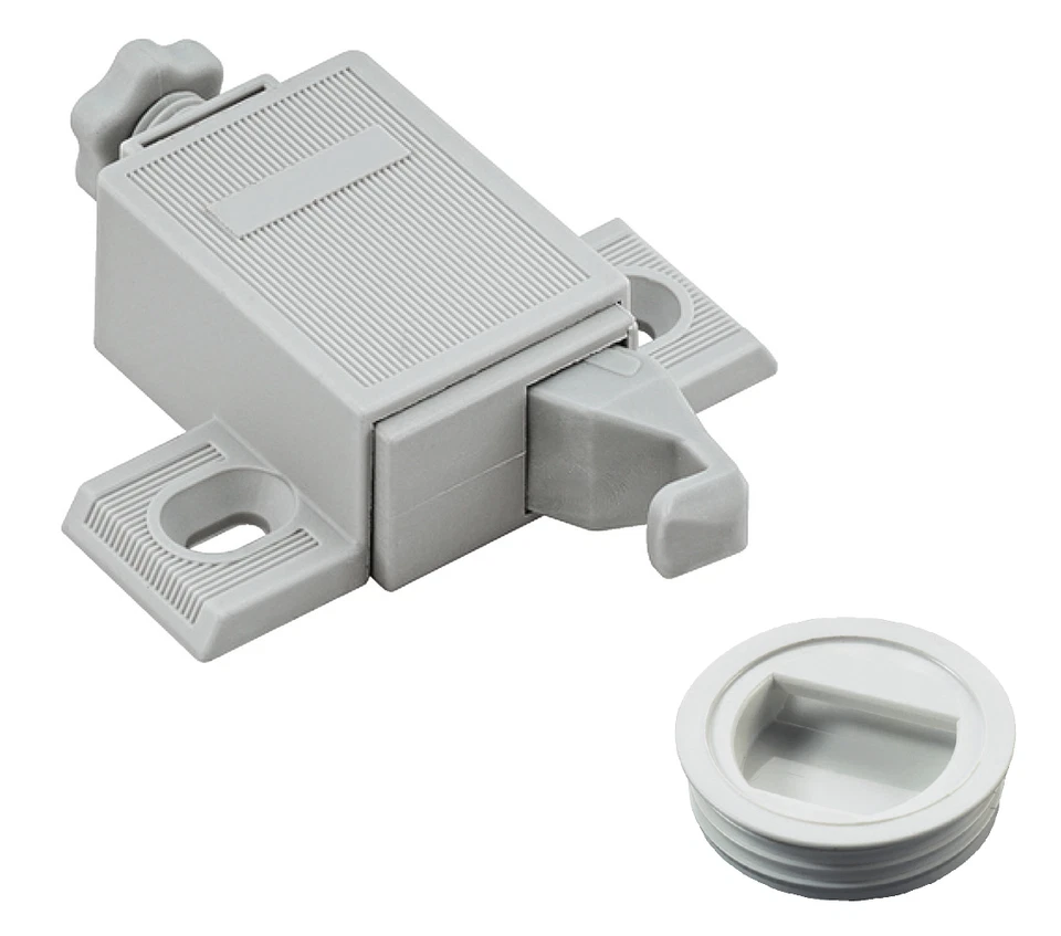 Salice Mobili Spingitore Duomatic Push Chiusura Porta Grigia