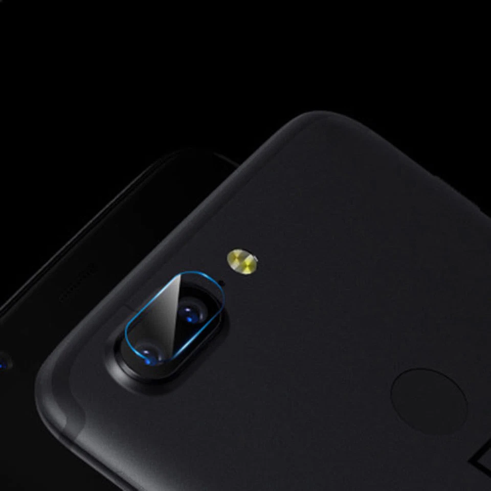 Película protectora de lente de cámara trasera de vidrio manipulado suave para One Plus 5 5T 3 3T Foto 3 de 4