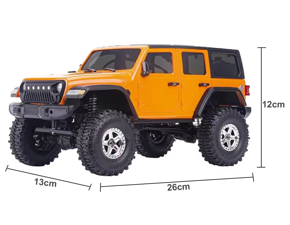 AUSTARHOBBY RC Car 4WD 1/18 SUV Off-Road Crawler RTR 2.4Ghz Remote Control Car - Image 3 of 4