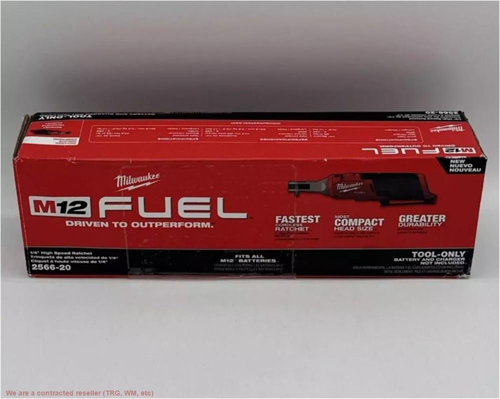 12-Вольтовый литий-ионный бесколлекторный аккумулятор Milwaukee M12 с высокой скоростью вращения 38 дюйма 25990₽