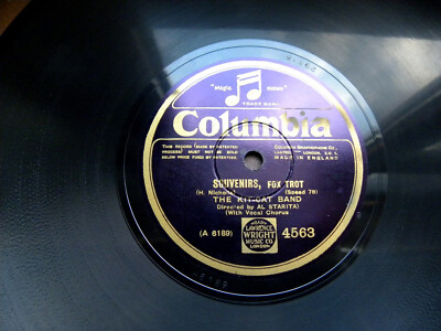 1108/ KIT-CAT BAND-Souvenirs-rec. 1927-PAUL ASH- Ain´t that a...-78rpm Schellack