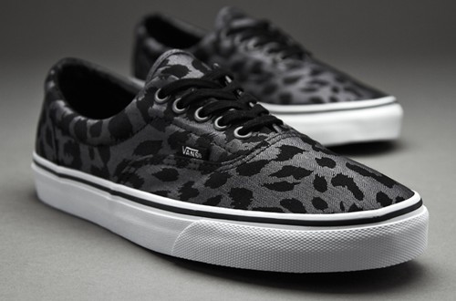 vans black leopard print