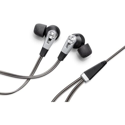 Denon AH-C820-BK Dual Driver In-Ear Earphones Black Brand New With Free Gift - Picture 1 of 4
