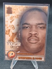 Stephen Davis 2000 Pacific Crown Royale In Your Face #25  Football Card