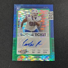 2021 Contenders Optic Green Prizm Carlos 