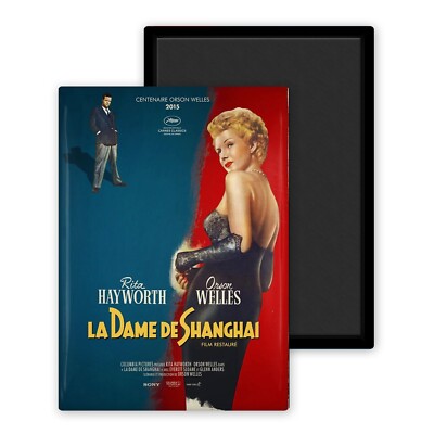 Die Dame von Shanghai 1947 Version 2 Filmplakat Kino - Magnet 54 x 78 mm