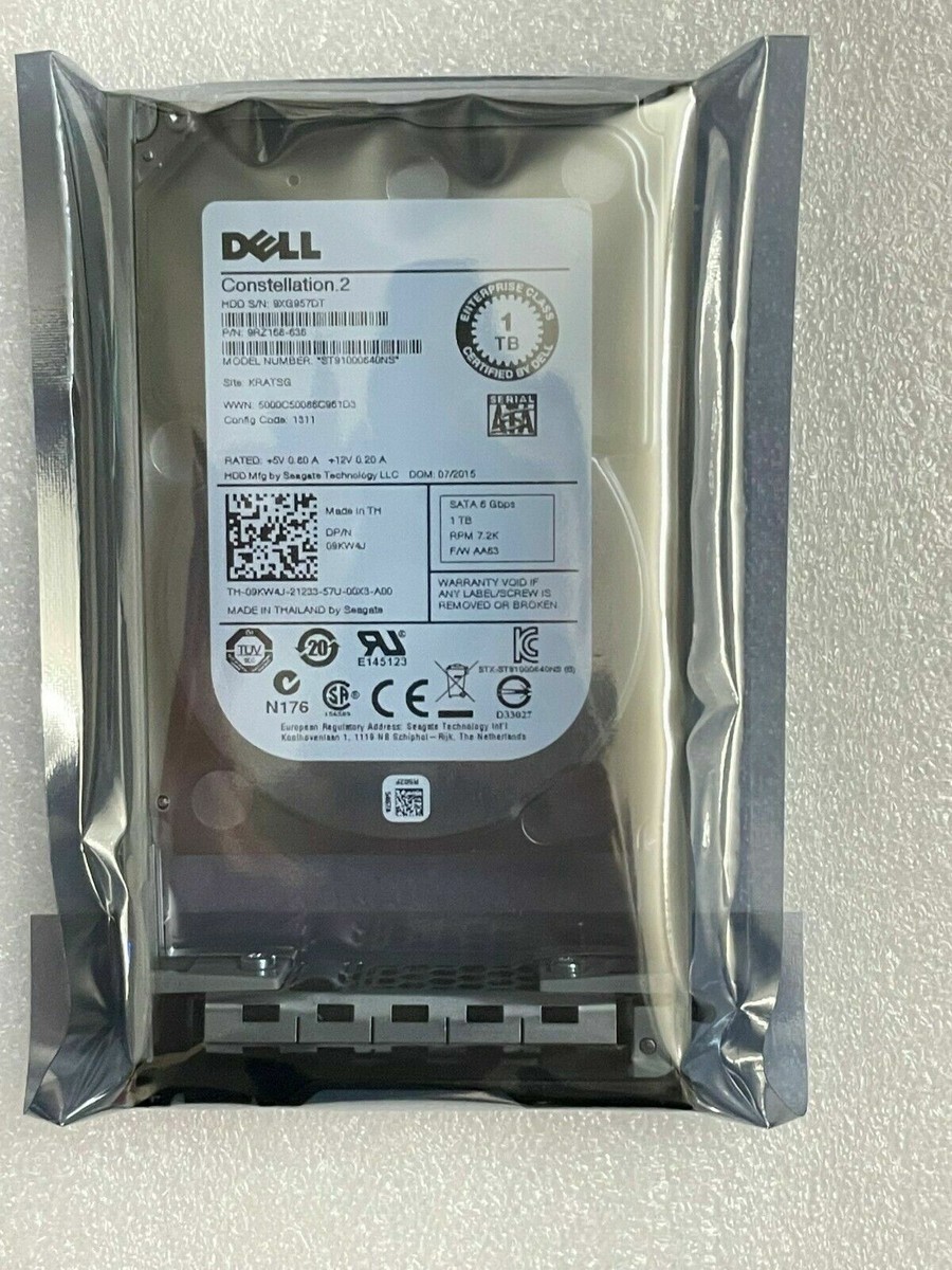 Seagate ST91000640NS 1TB 2.5" Hard Drive - 7200 RPM, SATA 6Gb/s, Excellent Refurbished With 1-Year Warranty
