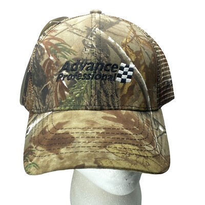 Advance Professional Mesh Back K-Products Adjustable Back Baseball Cap Hat Camo