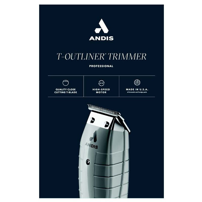 ANDIS T-OUTLINER TRIM  04710 04780 Barber Salon Hair Cut Trimmer Clipper