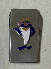 Vintage Charlie the Tuna Starkist Advertising Money Clip Pocket Knife READ