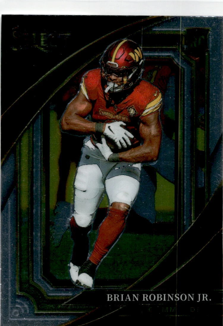 2022 Panini Select #310 Brian Robinson Jr. Rookie Washington Commanders