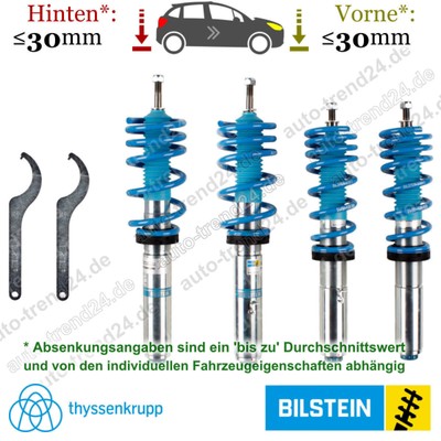 B16 Gewindefahrwerk 10-30mm Tieferlegung u.a.: Porsche Cayman 981, Bj. 2013-2016