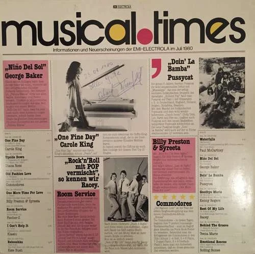 Various - Musical Times • Ausgabe 5'80 12" Comp Promo Vinyl Sch - Bild 2 von 2