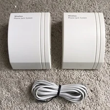 RCA Wireless Phone Jack System - Base Unit, Extension Jack, Phone Cord - RC926