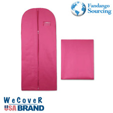 64" Clothes Cover Garment Storage Bags Travel Coat Long Dress Bags Color Pink