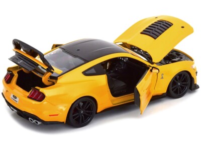 Ford Yellow Mustang 限定版 1/50 MINI GT 1/64 LB-WORKS FORD MUSTANG Triple Yellow / LB Blister
