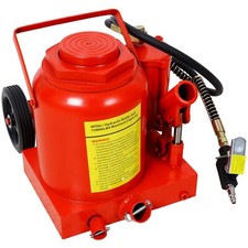 50 Ton 100000lbs Air Hydraulic Bottle Jack With Pneumatic Manual Hand Pump