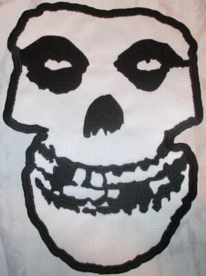 Misfits Fiend Skull Large Back Patch Punk
