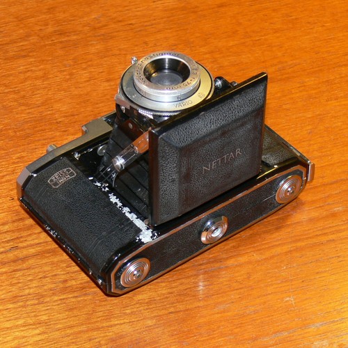 ZEISS IKON Nettar 517/16 NOVAR folding 120 roll film Vintage Camera UK - Picture 7 of 9
