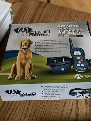 cujo control dog training collar