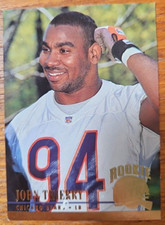 1994 Ultra Football John Thierry NFL Chicago Bears Rookie Card RC 40 Excellent. rookie card picture