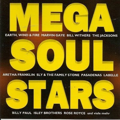 Mega Soul Stars Earth, Wind & Fire, Marvin Gaye, Jacksons, Zhané, Aretha .. [CD]