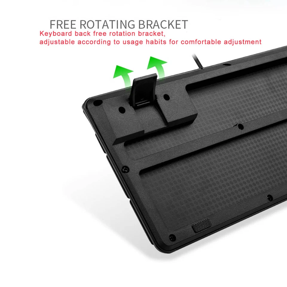 USB Keyboard Office keyboard for Mac and PC Windows 11/10/8/7 - Image 3 of 4