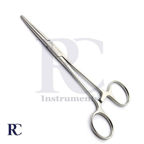 Hemostat Forceps Surgical Kelly Locking Clamps Veterinary Hemostatic Instruments - Picture 5 of 5