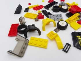 LEGO CITY: Rally Car 60113 62/99 63% Partial Incomplete Set With Minifigure