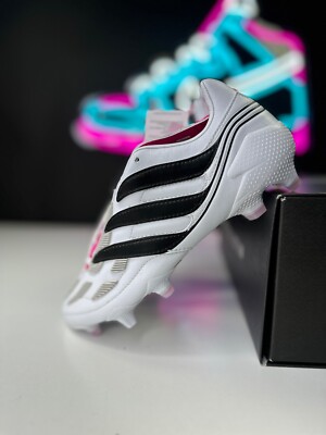 Adidas Predator Precision.1 Mens FG Soccer Cleats Size 7 White Pink ID6785