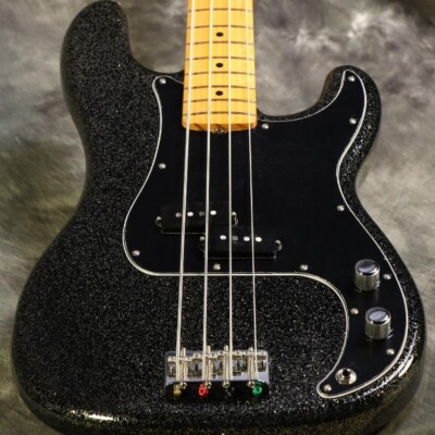 Fender J Precision Bass Maple Fingerboard Black Gold LUNA SEA J