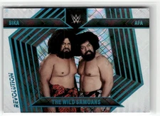 2023 Panini Revolution WWE #143 Afa / Sika Cosmic #/149 ☘️150