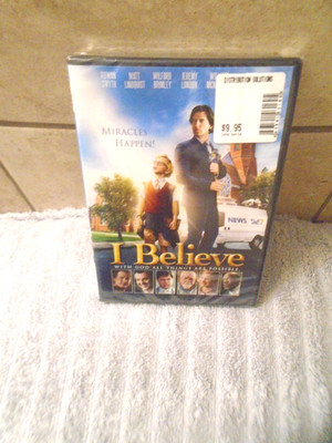 I Believe (With God All Things are Possible) (DVD 2017) New Sealed
