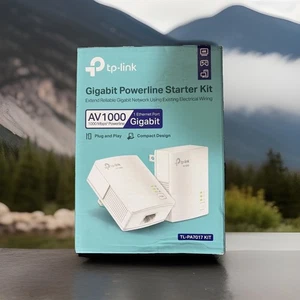 TP-Link AV1000 Gigabit Powerline Starter Kit (TL-PA7017 KIT)
