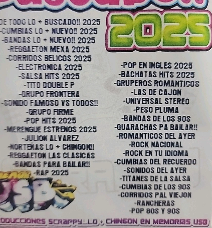 Usb Con Musica 2 EN 1 Pack USB Flash Drive Con Más De 10.000 Canciones - Image 4 of 4