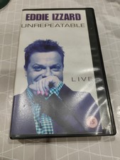 Eddie Izzard Unrepeatable Vhs Cut Box B7