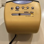 Sony Dream Machine AM/FM Alarm Clock Radio Yellow Gold Model ICF-C111 TESTED — photo 5