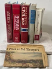Civil War History Lot Bruce Catton Sherman Johnson Grant Westport + Insert