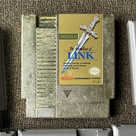 Nintendo NES Lot of 6 Games: Super Mario Bros., Zelda II, TMNT, Goonies II