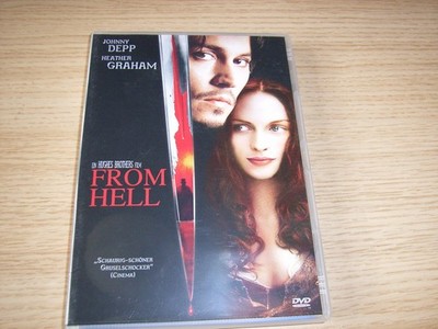 From Hell DVD - schaurig schöner Gruselschocker mit Johnny Depp & Heather Graham