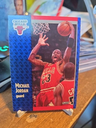Michael Jordan 1991 Fleer Basketball Card #29 - Chicago Bulls