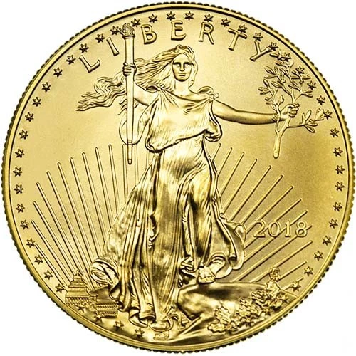 2018 American Gold Eagle 1/2 oz — photo from the most recent tracked eBay sale