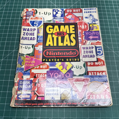 Nes Game Atlas Strategy Guide Nintendo Players Guide 1991 Book