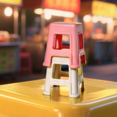 Hockerlampe Geschenkidee Retro LED Tischlampe Batteriebetrieben für Büro
