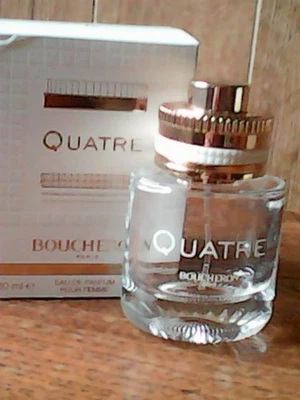 Flacon vide et boîte QUATRE Boucheron vapo 30ml - Photo 1/4