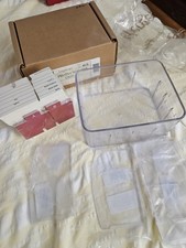 New Longaberger Card File Protector set 40129 In Box WITH CARDS