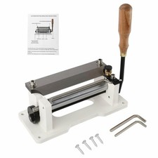 Manual Leather Skiver Paring Machine DIY Leather Peeling Tools 6" Cutting Blade