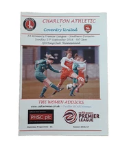 Charlton Athletic Women v Coventry United Ladies - FAWPL - 25.09.2016