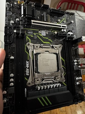 Intel X99-xd3 Ddr3 With Xeon E5-2676v3 CPU Never Been Used 